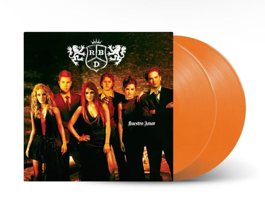 RBD Nuestro Amor Limited Edition Orange Colored Vinyl 2LP - Spin City Records