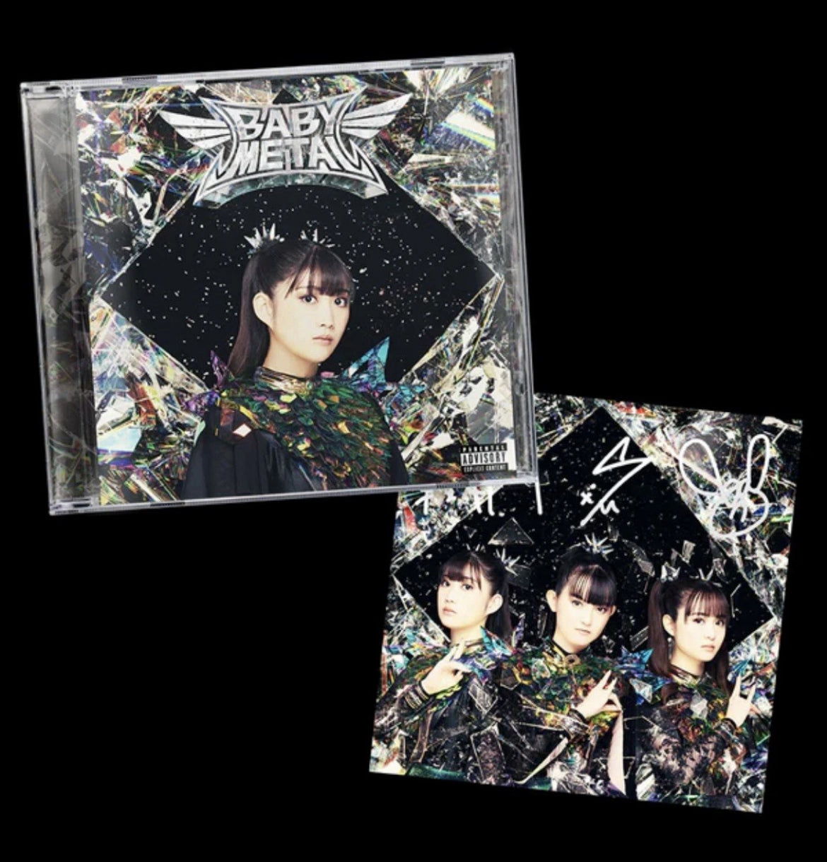 AUTOGRAPHED SIGNED Babymetal Metal Forth Su Metal CD - Spin City Records