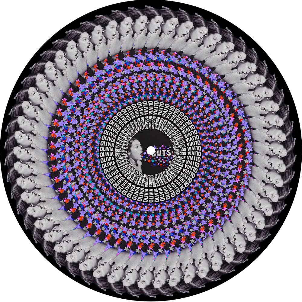 OLIVIA RODRIGO - Guts Spilled Blood Records Zoetrope Picture OLIVIA RODRIGO - Guts Spilled Blood Records Zoetrope Picture