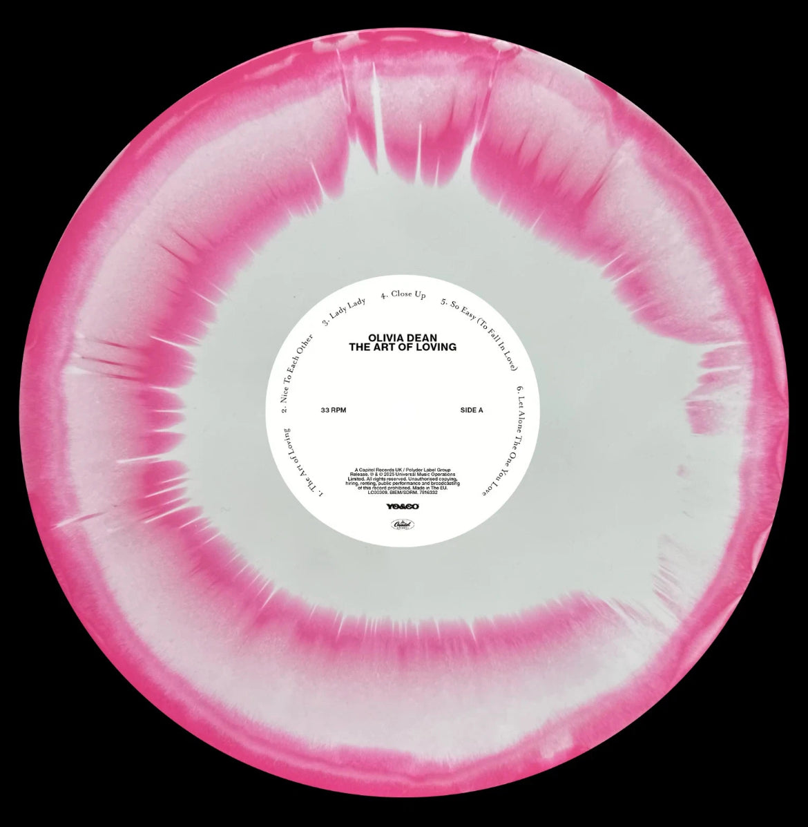 OLIVIA DEAN The Art Of Loving Blood Records Vinyl LP /3000 - Spin City Records