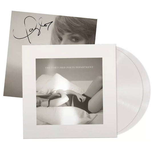 Taylor Swift - SIGNED The Tortured Poets Dept Vinyl + The Manuscript - Spin City Records