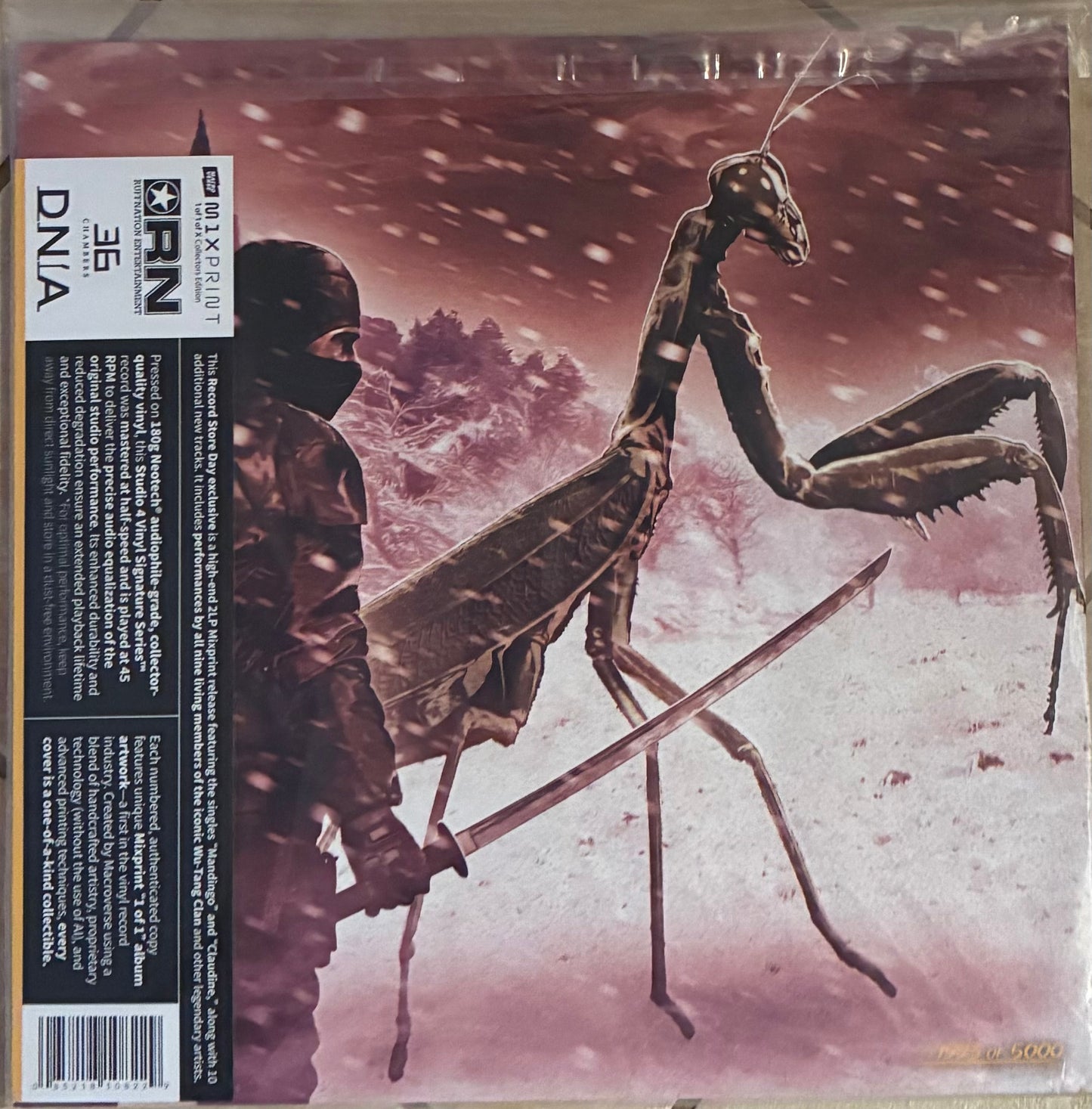 Wu-Tang Clan Mathematics Black Samson The Bastard Swordsman RSD 2025 vinyl LP - Spin City Records