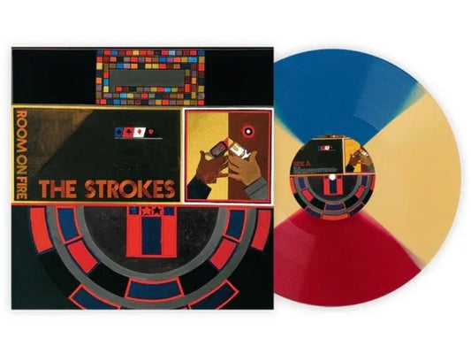 The Strokes ‎– Room On Fire Exclusive VMP Club ROTM Bathroom Tile Color Vinyl LP - Spin City Records