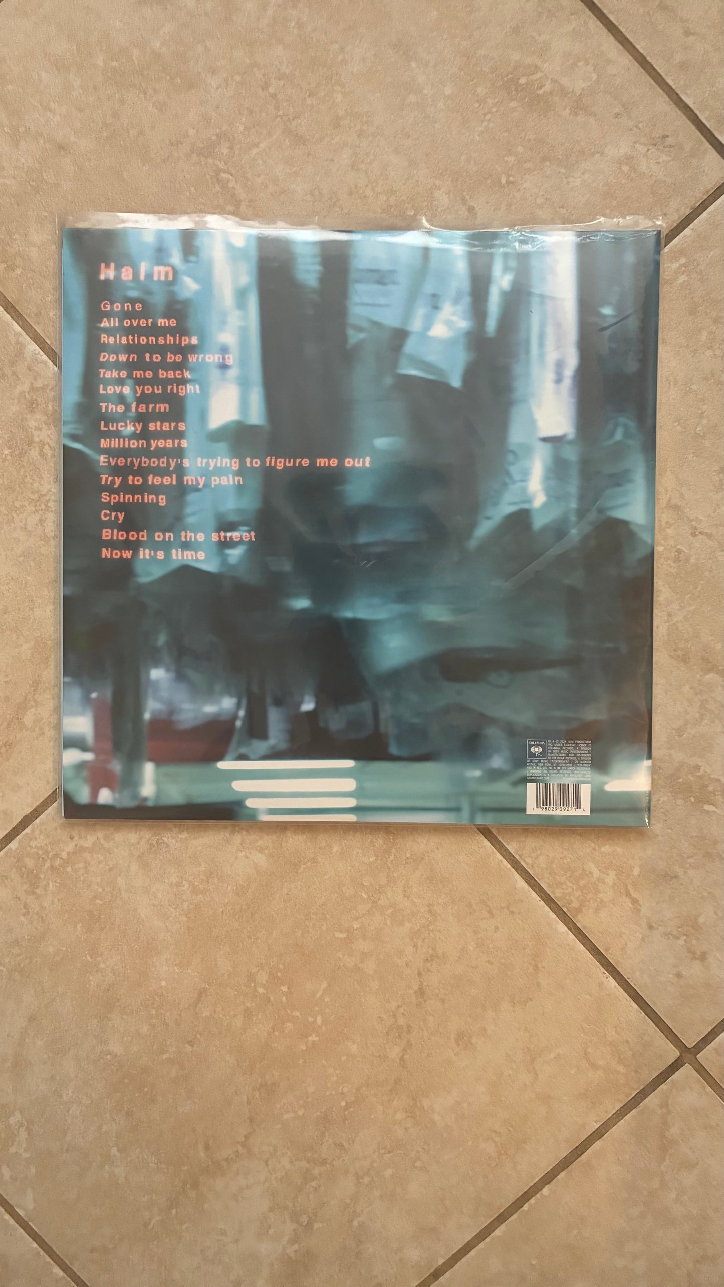 Haim I Quit Vinyl 2LP COVER Signed Light Blue Indie Exclusive Brand New - Spin City Records