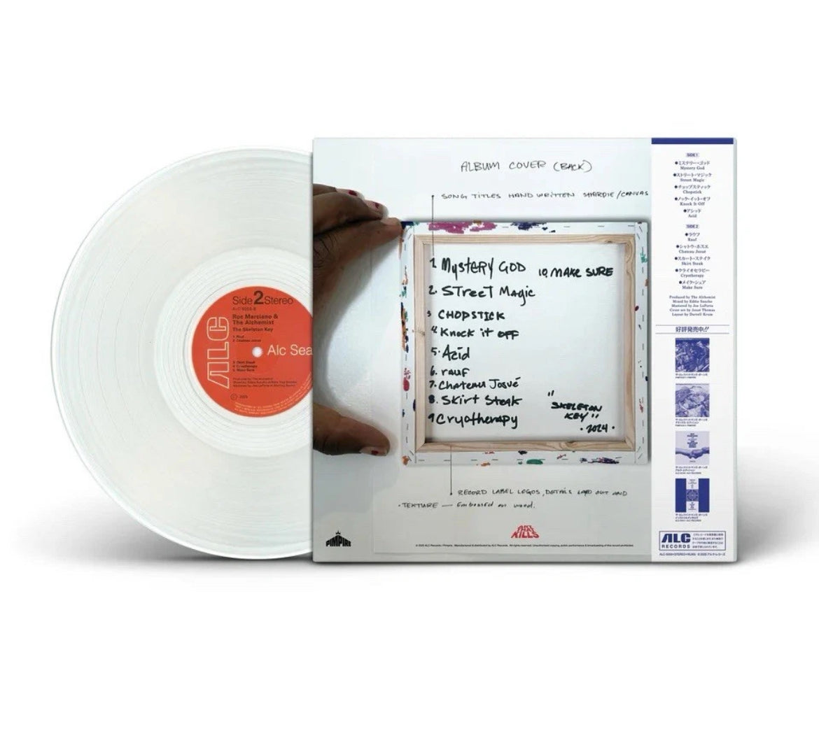 ROC MARCIANO THE SKELETON KEY LP OBI CLEAR VINYL - Spin City Records