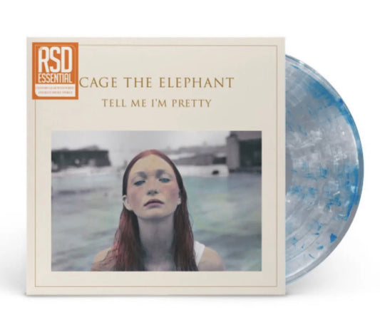 Cage The Elephant - Tell Me I'm Pretty LP Ltd Clear White Blue RSD Vinyl - Spin City Records