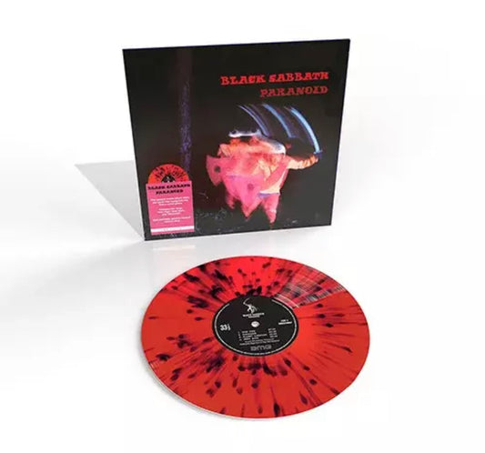 Black Sabbath: Paranoid Splatter edition LP Vinyl RSD 2024 New & Sealed - Spin City Records