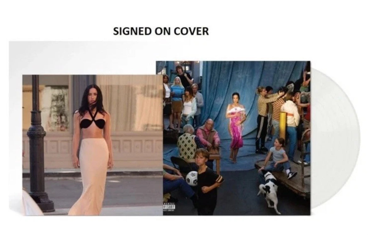 Demi Lovato - It's Not That Deep Indie SIGNED ON COVER Ivory Vinyl - Spin City Records