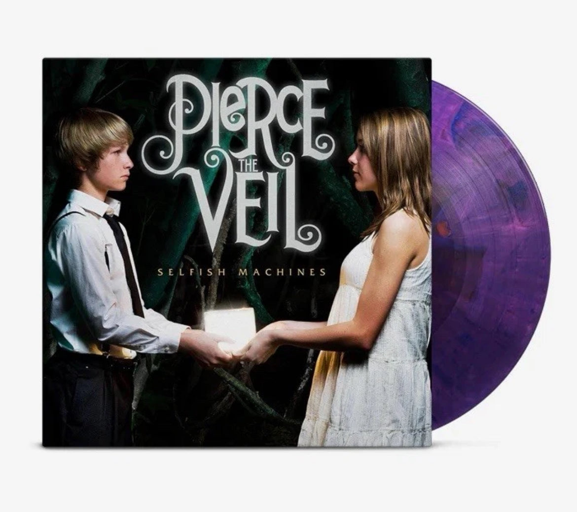 Pierce The Veil Selfish Machines Purple Magenta Swirl Vinyl /750