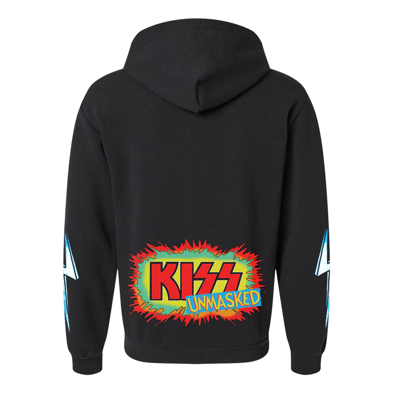 KISS Unmasked 45th Anniversary Picture Disc Limited Edition + Unmasked Zip Hoodie - Spin City Records
