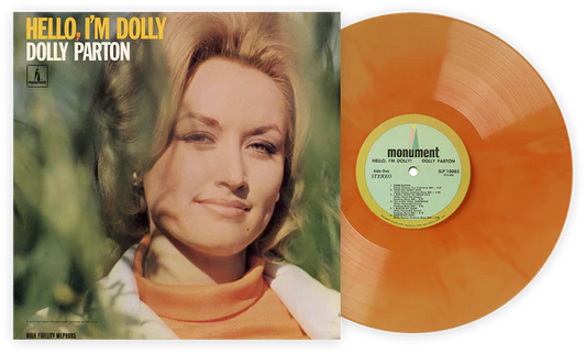 Dolly Parton - Hello I'm Dolly Flame Galaxy Vinyl VMP Exclusive - Spin City Records