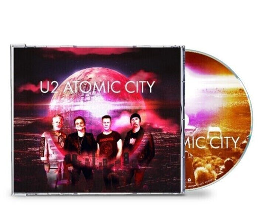 U2 - ATOMIC CITY Limited 2023 CD single - Spin City Records