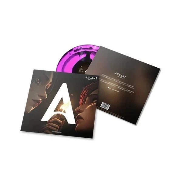 Arcane Season 1 Soundtrack Vinyl Pink And Black Splatter - Spin City Records