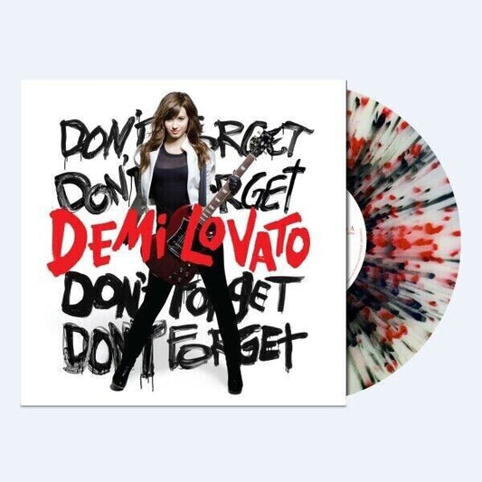 Demi Lovato - Don't Forget Black Red Splatter LP Preorder - Spin City Records