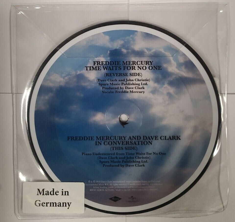 Freddie Mercury – Time Waits For No One 7" Pic Disc - Spin City Records