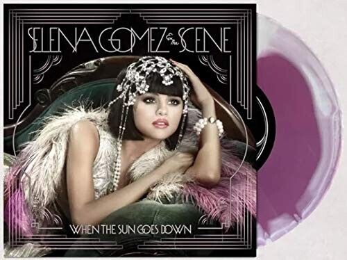 Selena Gomez & The Scene - When The Sun Goes Down Vinyl Lavender/White Swirl Preorder - Spin City Records