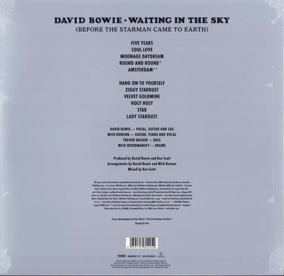 David Bowie "Waiting in the Sky" RSD RECORD STORE DAY 2024 NEW - Spin City Records