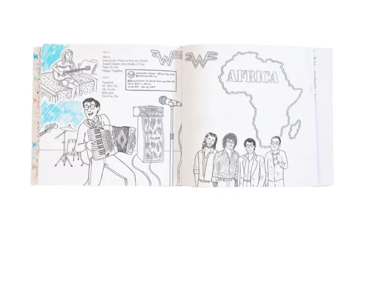 Weezer Coloring Book - Signed Deluxe Edition Set Limited Edition Vinyl 6LP /150 - Spin City Records
