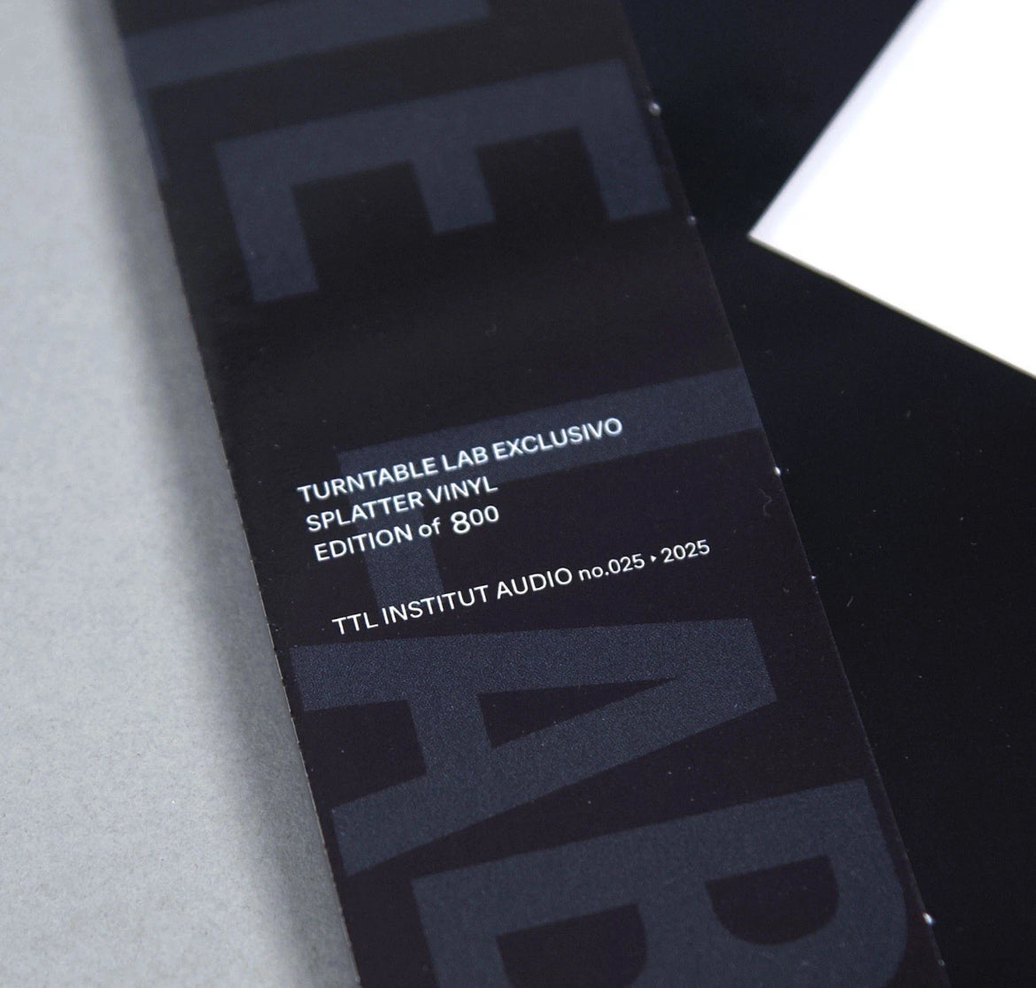 The xx - xx Splatter Vinyl Record LP TTL Turntable Lab Exclusive /800 - Spin City Records