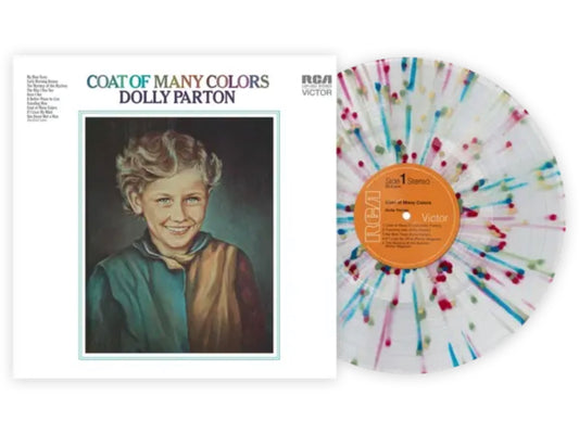 Dolly Parton ‎– Coat Of Many Colors Country Splatter Colored Vinyl LP VMP Exclusive - Spin City Records