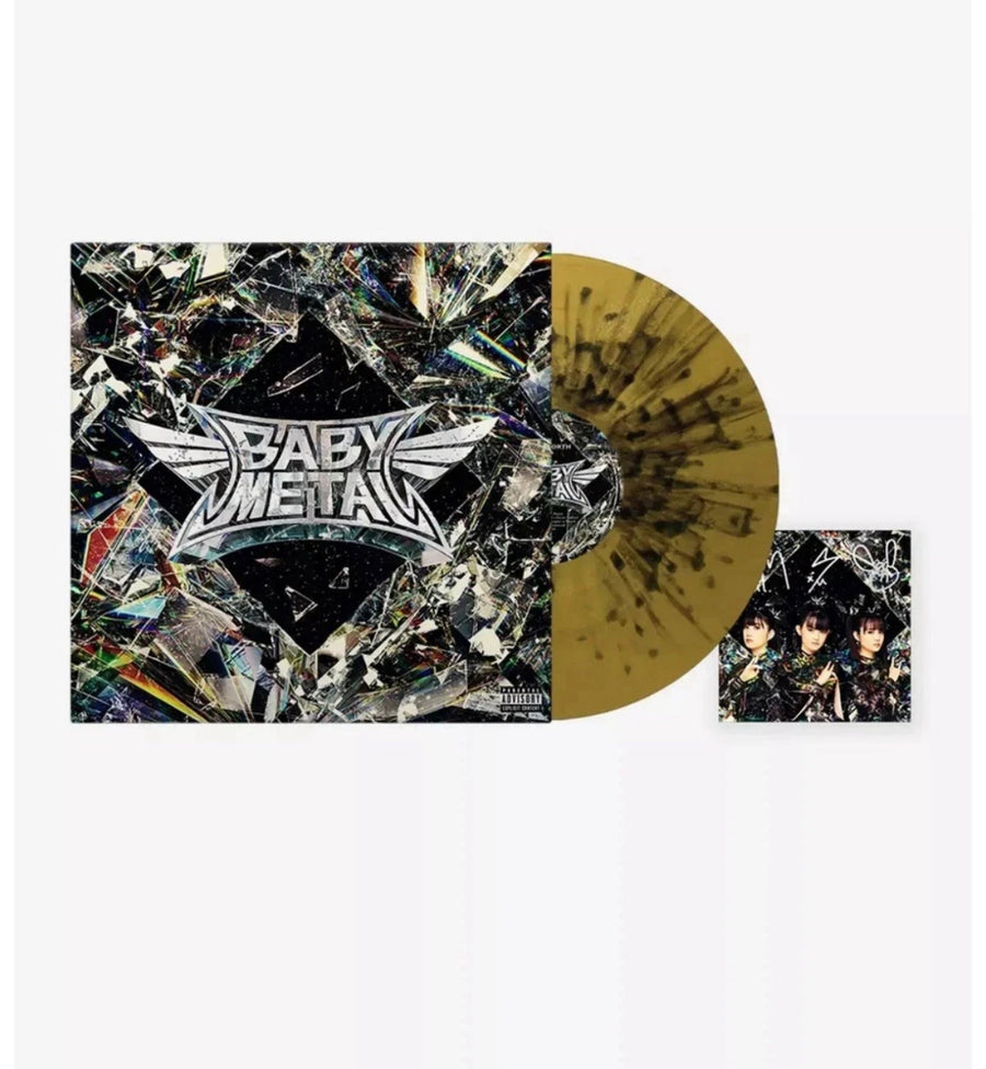 BABYMETAL METAL FORTH (Vintage Film) Vinyl LP Hot Topic Exclusive SIGNED