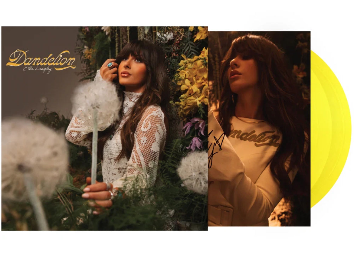 Ella Langley Dandelion Honey Bee Yellow Signed Vinyl LP Limited Edition Preorder - Spin City Records