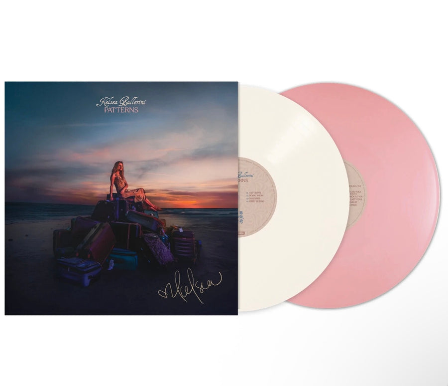 Kelsea Ballerini - PATTERNS SATURN & MOON COLOR VINYL LP SIGNED INSERT