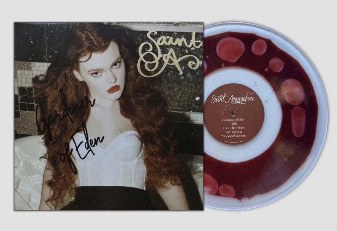 VV Exclusive Gardener of Eden Saint Avangeline Blood Filled LP Signed /100 - Spin City Records