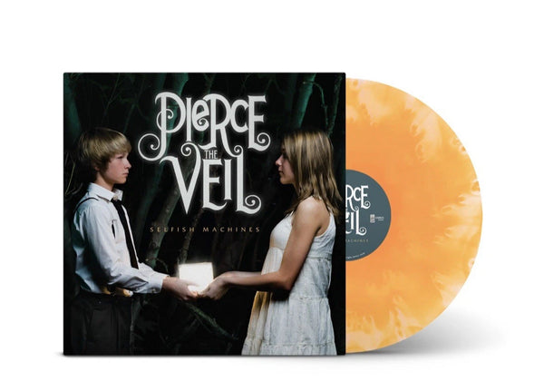 Selfish Machines Pierce The Veil Vinyl Ultra Clear Neon Orange Cloud /250