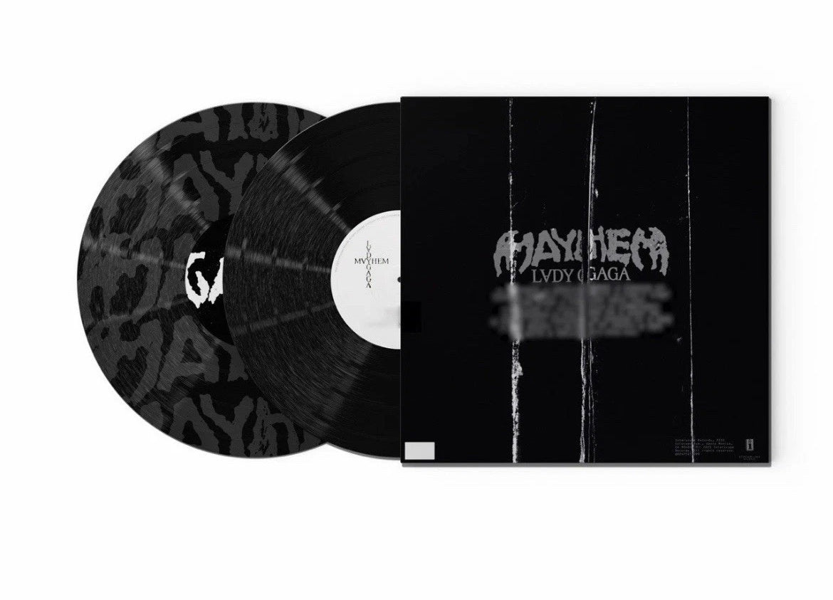 Lady Gaga Mayhem 146 180g LP Vinyl Cover, Poster, and Exclusive Track Alternate Signed - Spin City Records