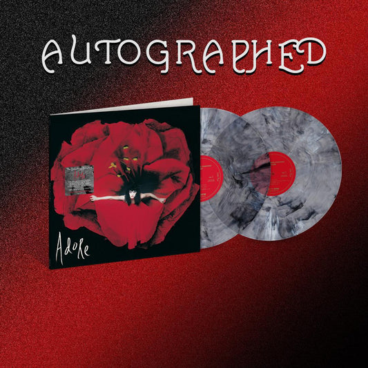 SIGNED The Smashing Pumpkins Adore Gray Marble Vinyl LP Billy Corgan Preorder - Spin City Records