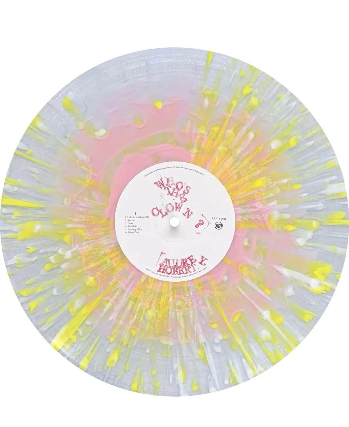 Audrey Hobert Who’s The Clown? Vinyl Limited Edition /3000 Preorder - Spin City Records