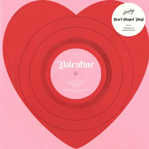 Laufey Valentine - Heart Shaped 7" Vinyl LP Indie Exclusive Numbered - Spin City Records