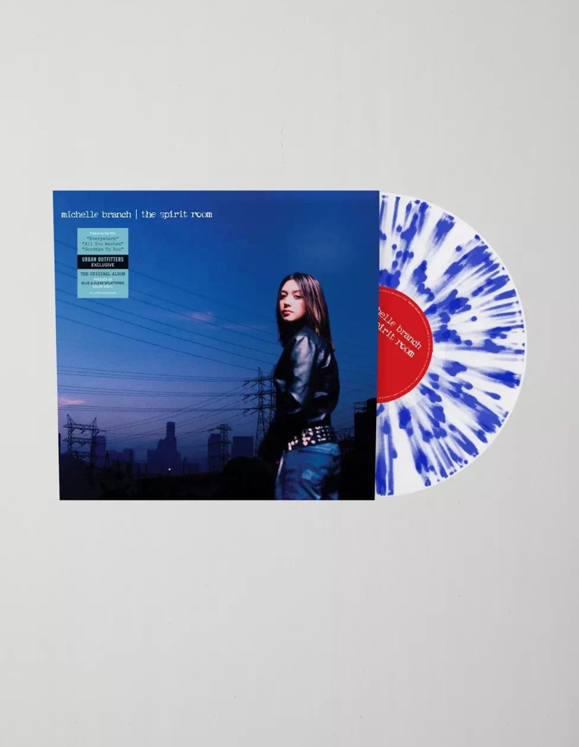 Michelle Branch The Spirit Room Blue Clear Splatter UO exclusive #/3000 Vinyl LP - Spin City Records
