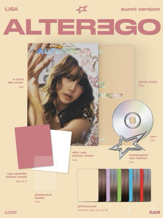 LISA Alter Ego: Sunni Version (CD) with Book - Spin City Records