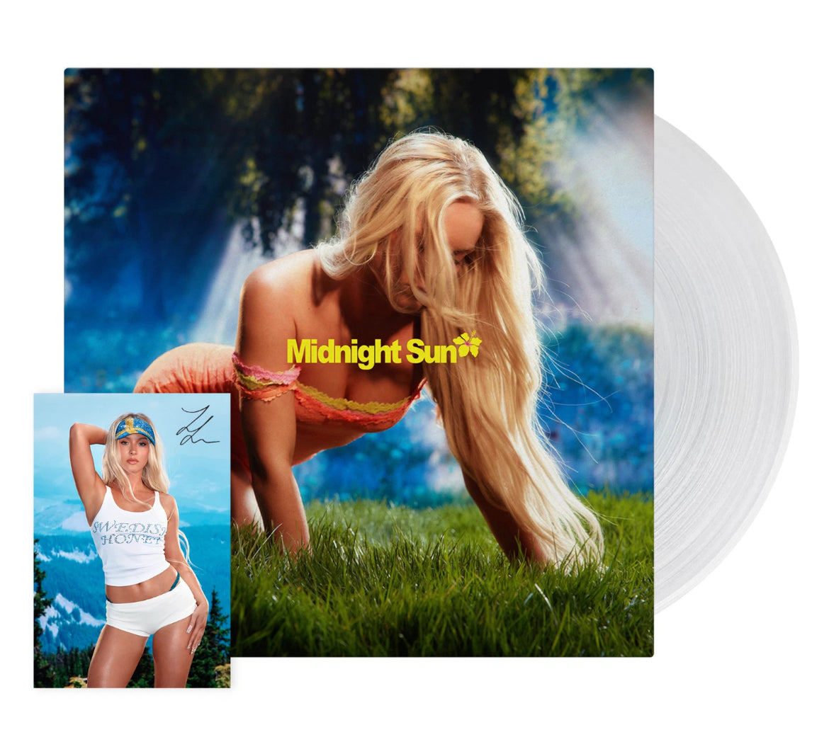 Zara Larsson Midnight Sun Autographed Crystal Vinyl - Spin City Records