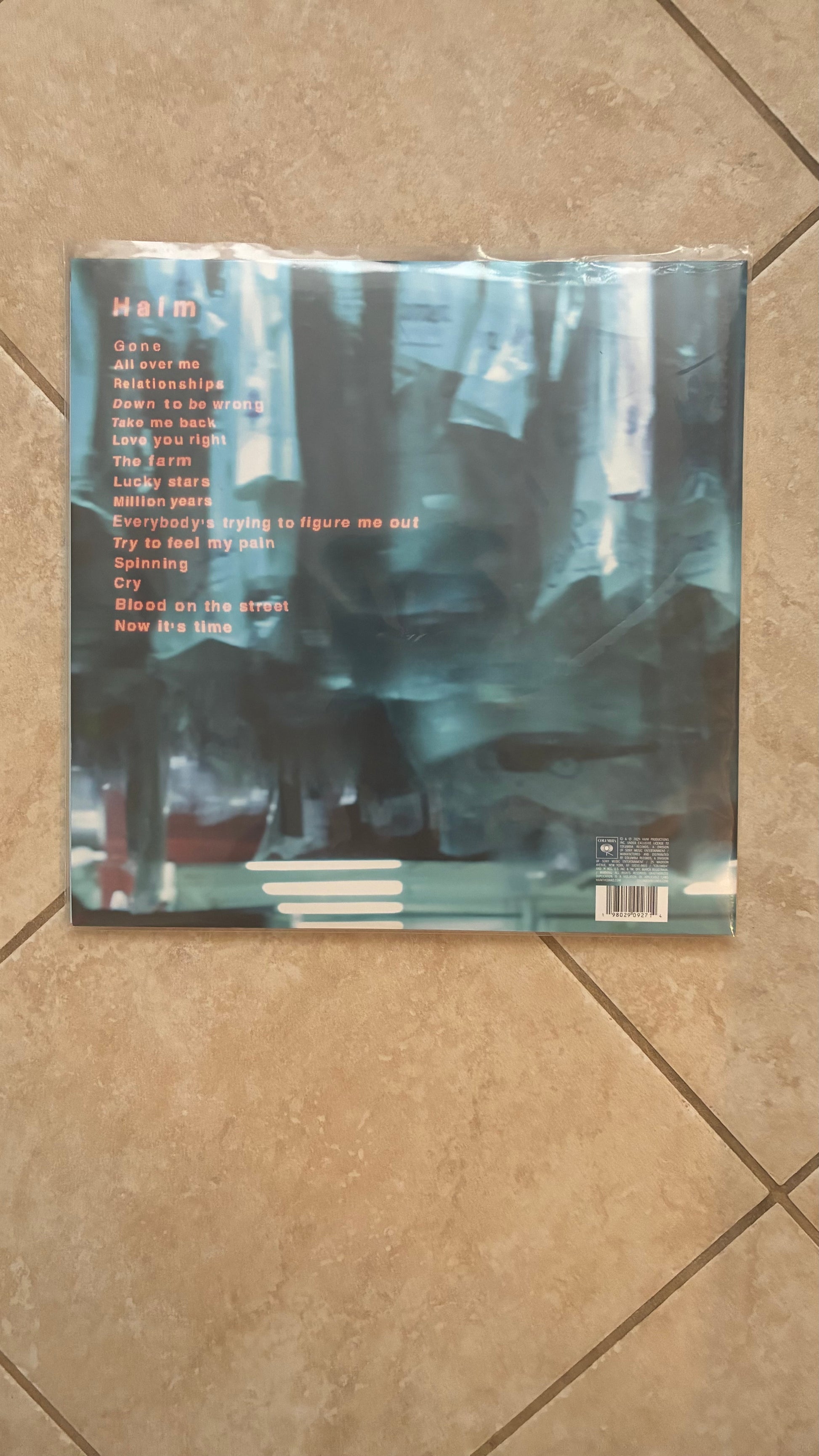 Haim I Quit Vinyl 2LP COVER Signed Light Blue Indie Exclusive Brand New - Spin City Records