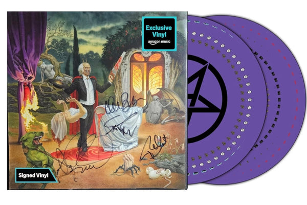 Anthrax Cursum Perficio 2xLP Purple Zoetrope Vinyl Signed Cover Preorder