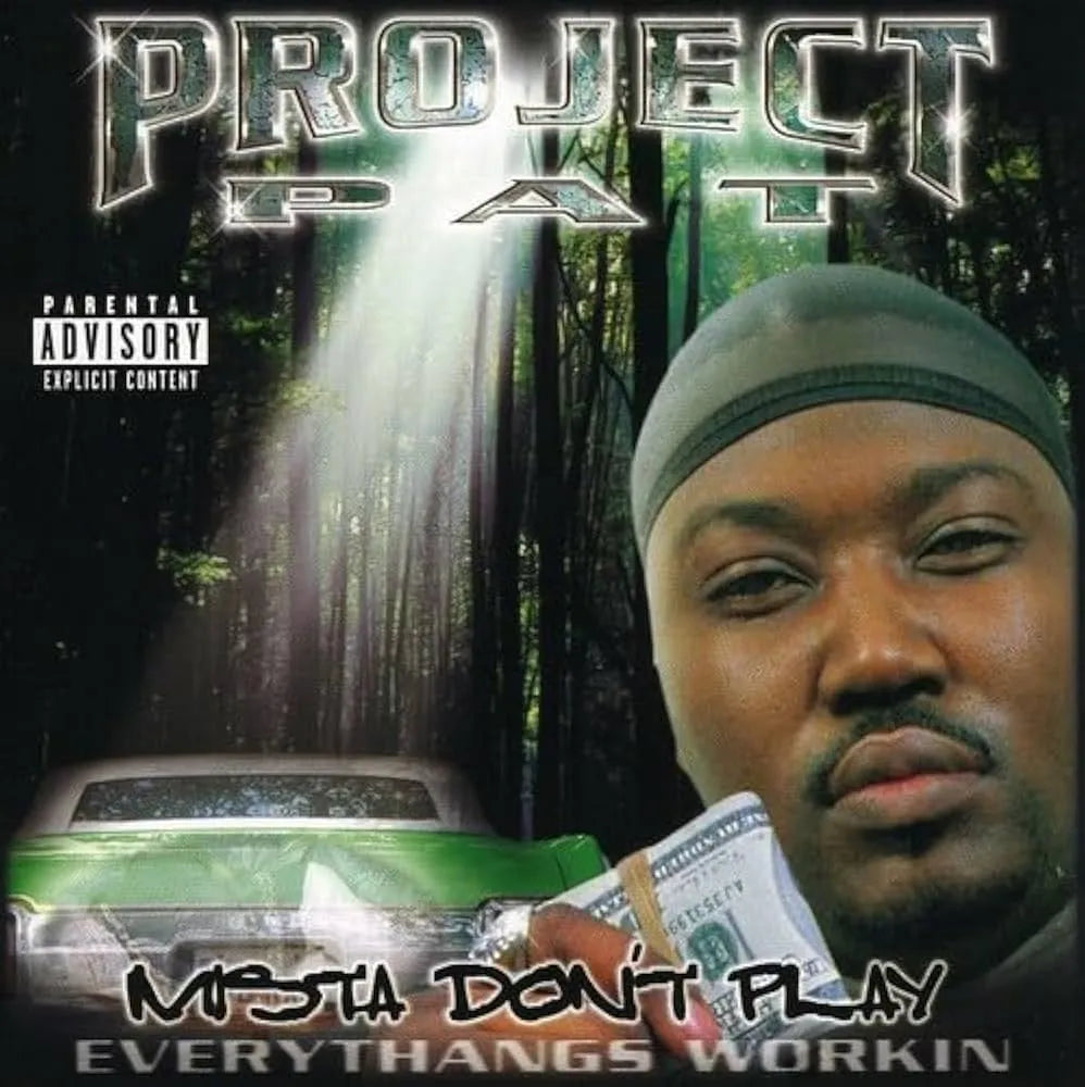 PROJECT PAT - Mista Don't Play SIGNED Vinyl LP Cover - Spin City Records