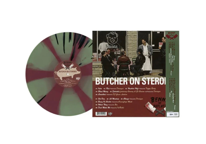 BENNY THE BUTCHER - Butcher on Steroids Six Spoke Cornetto Vinyl LP /333 - Spin City Records