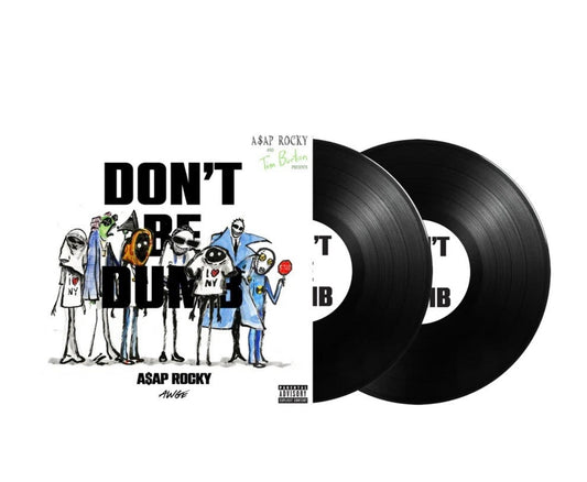 ASAP ROCKY DONT BE DUMB GROUP SIGNED 2 DISC VINYL LP - Spin City Records
