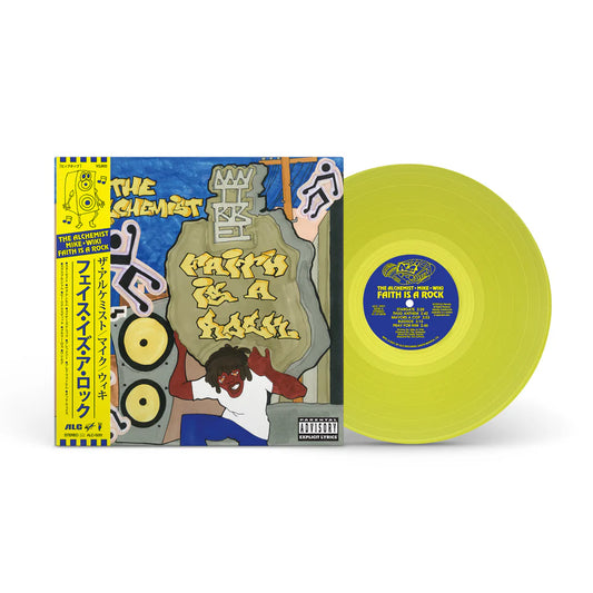 MIKE & WIKI & The Alchemist - Faith is a Rock Yellow Limited Vinyl - Spin City Records
