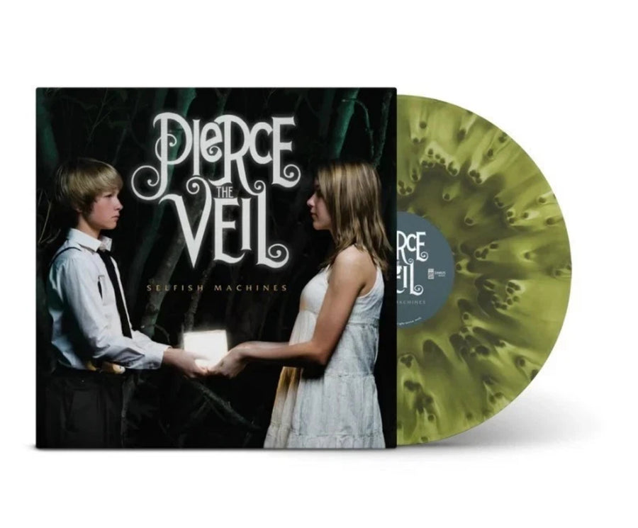 Selfish Machines Pierce The Veil Vinyl Transparent Swamp Green Cloud /250