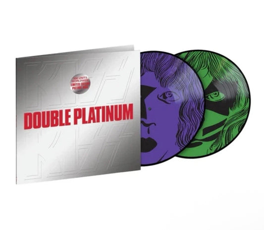 KISS DOUBLE PLATINUM LIMITED PICTURE DISC LP VINYL LE 500 - Spin City Records