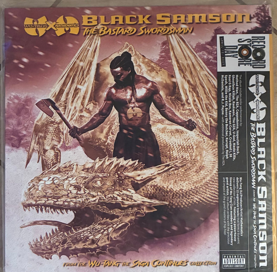 Wu-Tang Clan Mathematics Black Samson The Bastard Swordsman RSD 2025 vinyl LP
