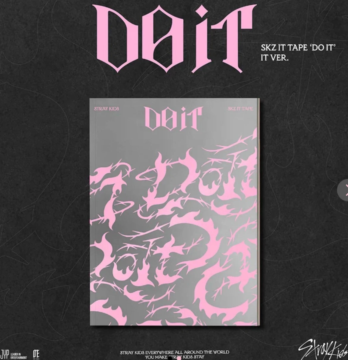 STRAY KIDS SKZ IT TAPE ‘DO IT’ ('IT VER.') (SIGNED) BRAND NEW - Spin City Records