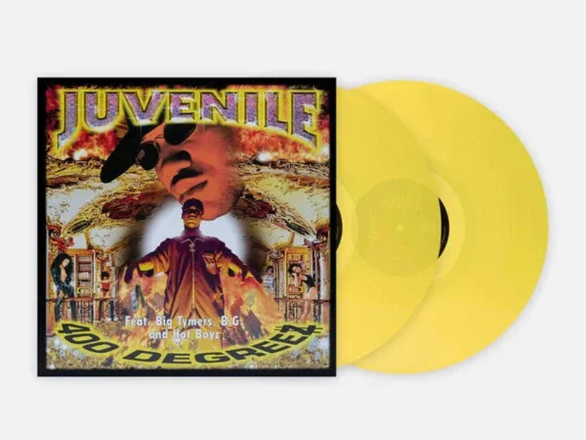 Juvenile ‎– 400 Degreez VMP Exclusive Yellow Translucent Color 180g 2xLP 