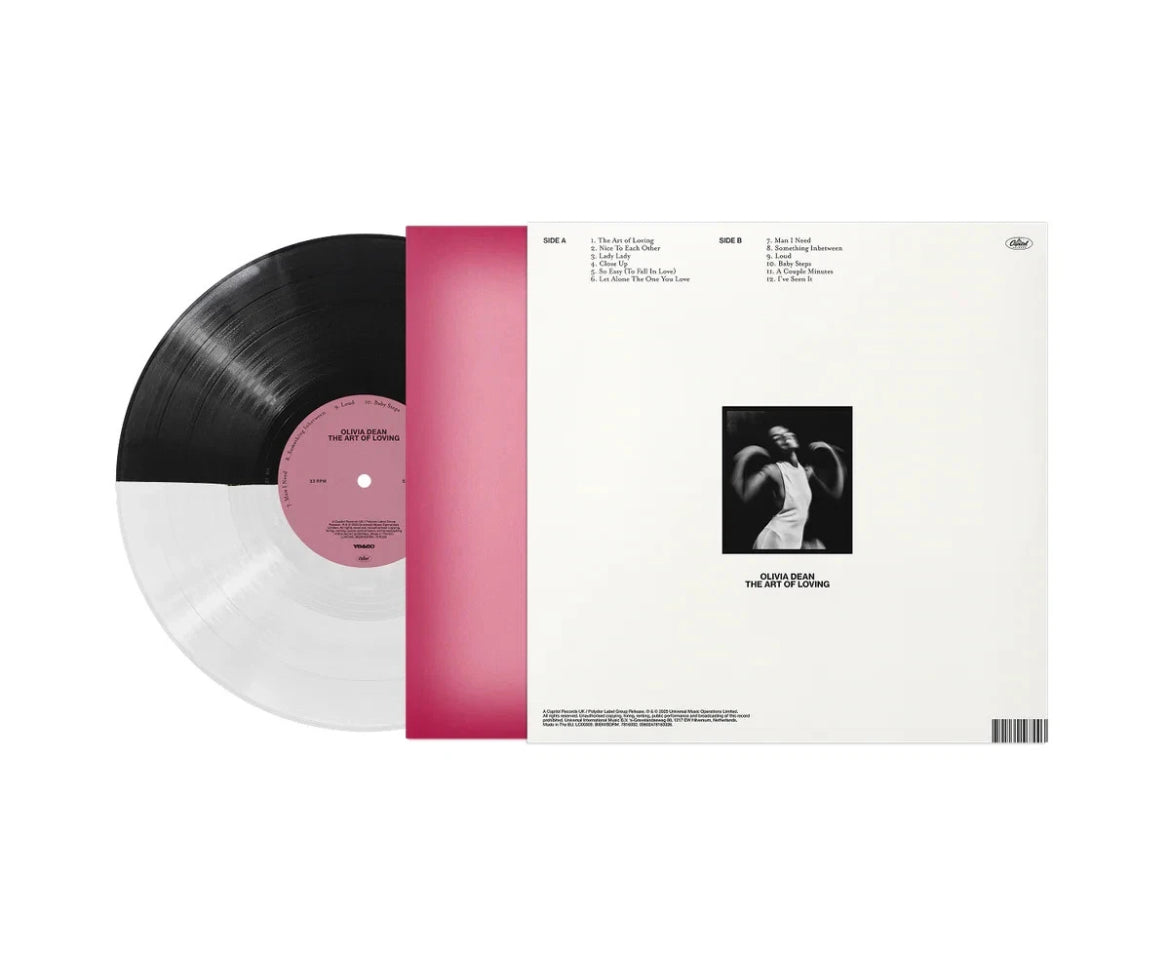 Olivia Dean The Art Of Loving Store Exclusive Vinyl LP Black / White Split - Spin City Records