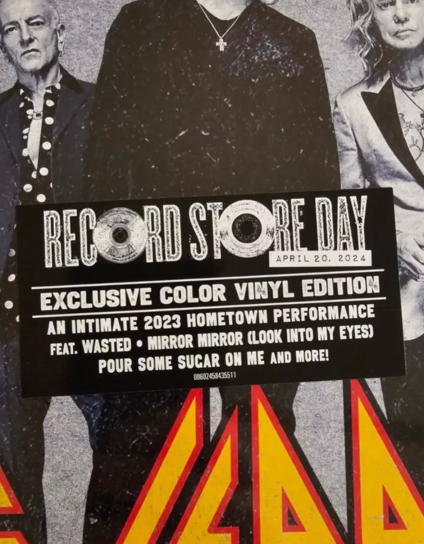 DEF LEPPARD One Night Only: Live at Leadmill USA 2LP Vinyl RSD 2024 - Spin City Records