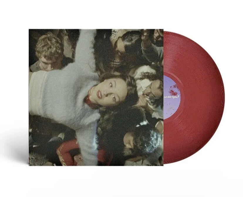 Olivia Rodrigo - Bad Idea Right? 7" Single Red Vinyl Record - Spin City Records